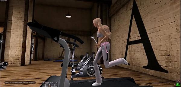  Gym Challenge in Secondlife
